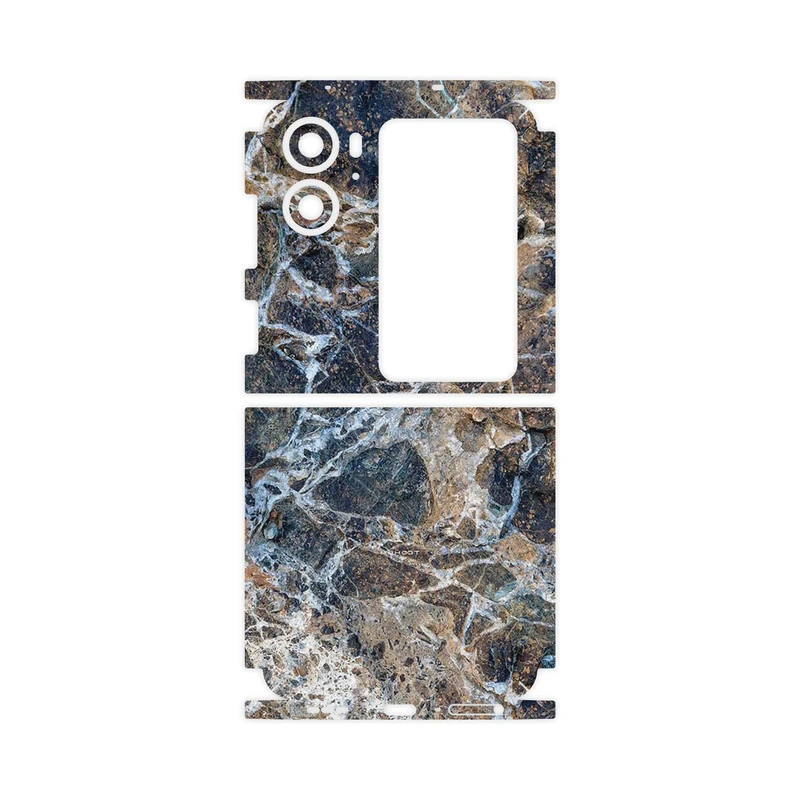 برچسب پوششی ماهوت مدل Earth_White_Marble-FullSkin مناسب برای گوشی موبایل اپو Find N2 Flip