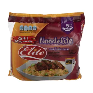 نودالیت با طعم گوشت الیت - 75 گرم بسته 6 عددی