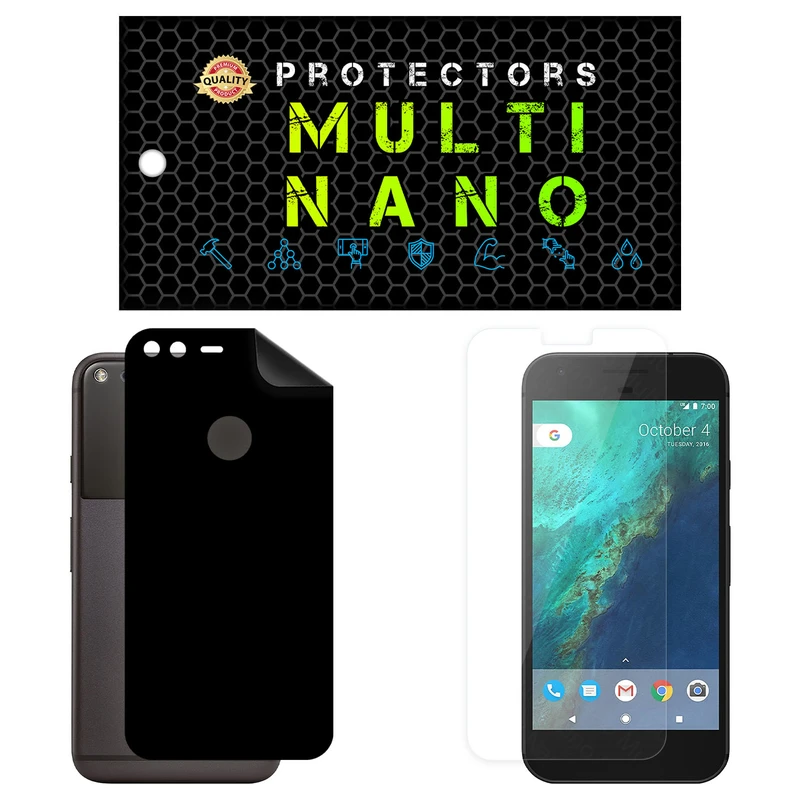 محافظ صفحه نمایش مولتی نانو مدل X-SFM مناسب برای گوشی موبایل گوگل Pixel به همراه برچسب پوششی