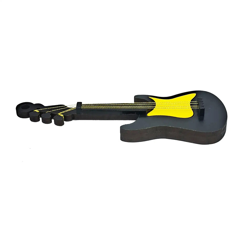 گردنبند طرح ساز گیتار برقی مدل متالهد کد m.2537s