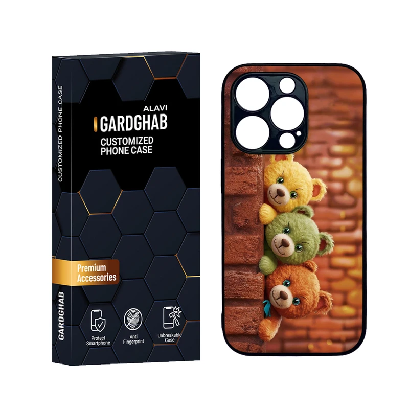 کاور گارد قاب علوی مدل دورژله ای انیمه مناسب برای گوشی موبایل اپل iPhone 14 Pro Max