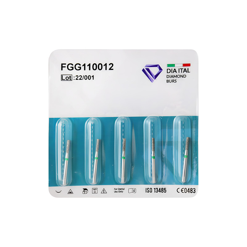 فرز الماسی دیا ایتالیا  مدل استوانه ای ته صاف توربین M 110 بسته 5 عددی
