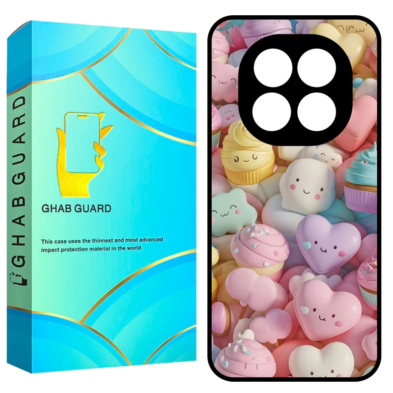 کاور قاب گارد طرح قلب مدل GN14P20 مناسب برای گوشی موبایل شیائومی Redmi Note 14 Pro Plus 5G