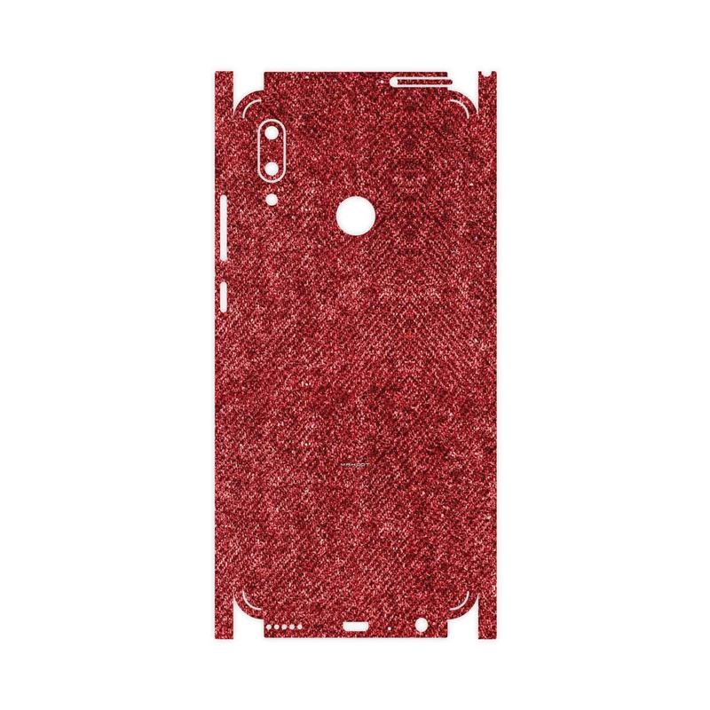 برچسب پوششی ماهوت مدل Fabric Texture 4-FullSkin مناسب برای گوشی موبایل هوآوی P Smart 2019