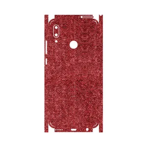 MAHOOT Fabric Texture 4-FullSkin Cover Sticker for Huawei P Smart 2019
