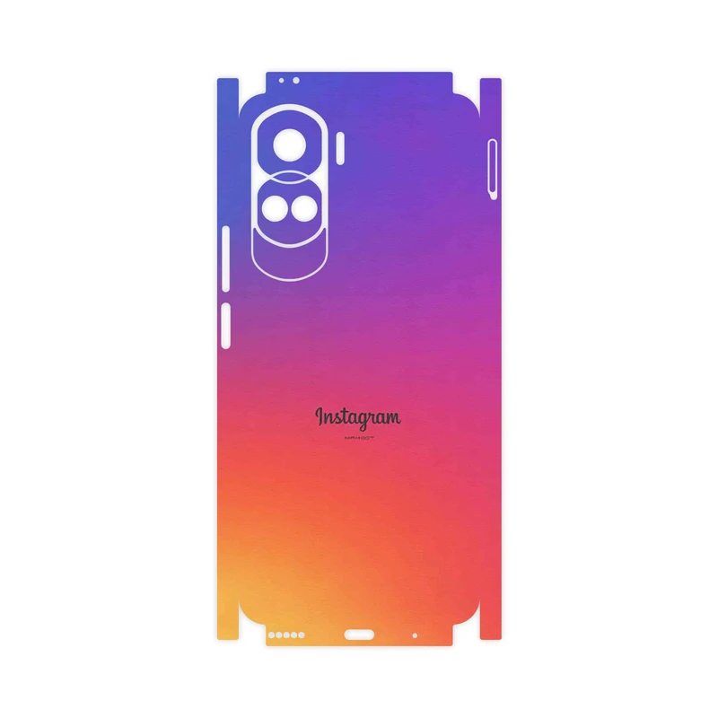 برچسب پوششی ماهوت مدل Instagram-FullSkin مناسب برای گوشی موبایل آنر 90 Lite