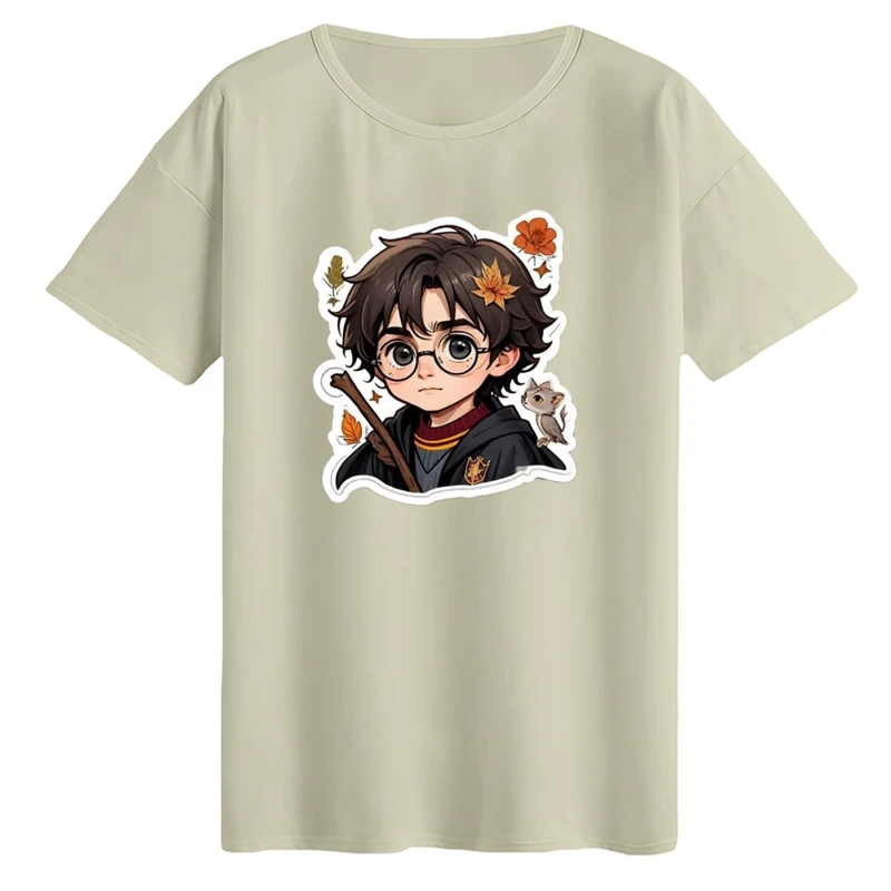 تی‌شرت لانگ آستین کوتاه زنانه مدل هری پاتر