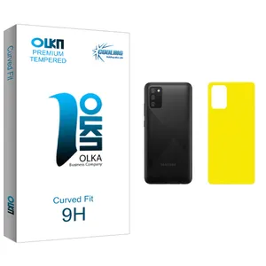 Cooling Olka glass Back Protector For Samsung سامسونگ Galaxy A02s