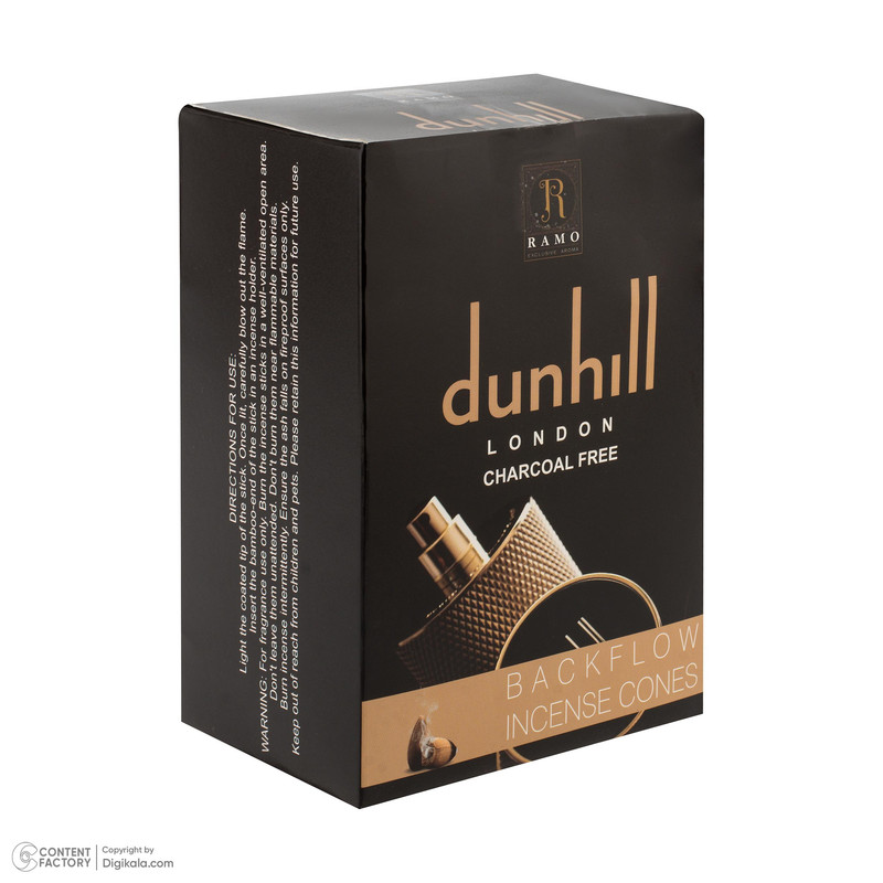 عود رامو مدل آبشاری رایحه ادکلن dunhill بسته 10 عددی