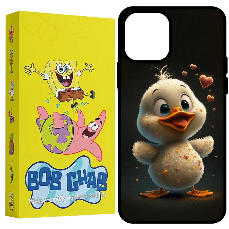 کاور باب قاب طرح جوجه اردک مدل BCP12P مناسب برای گوشی موبایل اپل iPhone 12 Pro