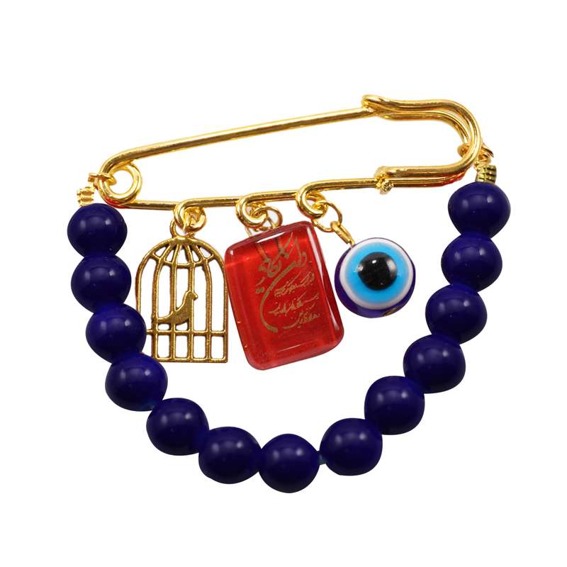 سنجاق سینه دخترانه طرح چشم نظر سنجاق سینه دخترانه طرح چشم نظر