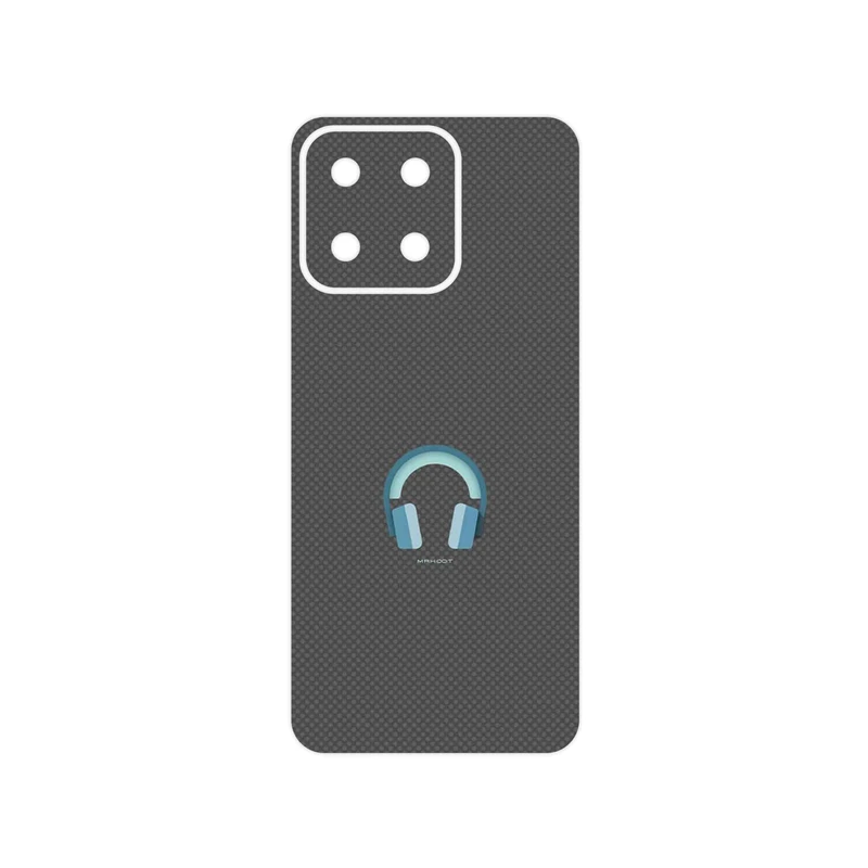 برچسب پوششی ماهوت مدل Minimal Headphone Icon مناسب برای گوشی موبایل آنر X7c