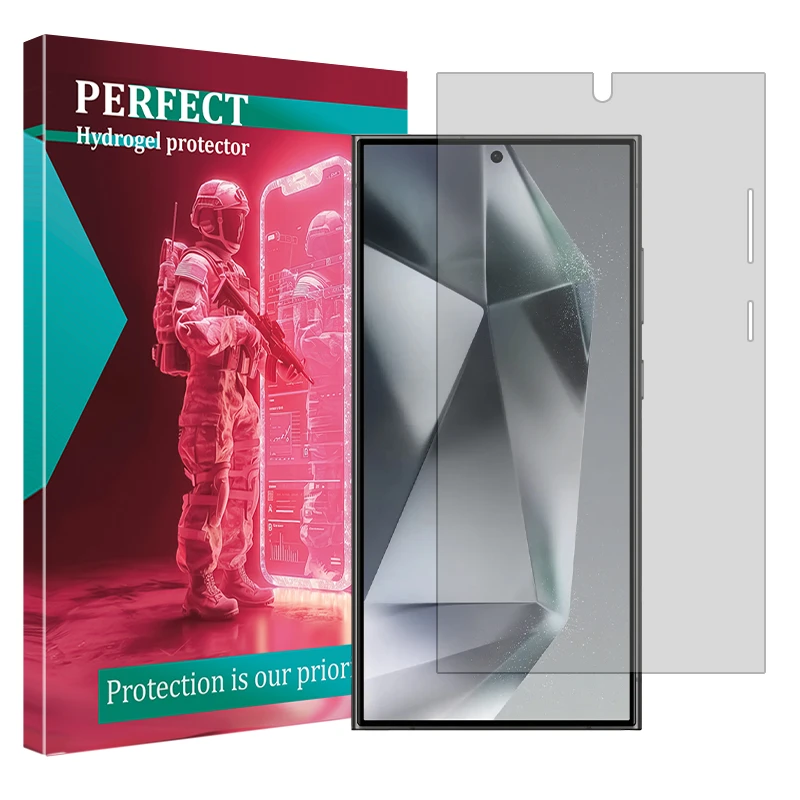 محافظ صفحه نمایش مات پرفکت مدل Tough مناسب برای گوشی موبایل سامسونگ Galaxy S24 ULTRA