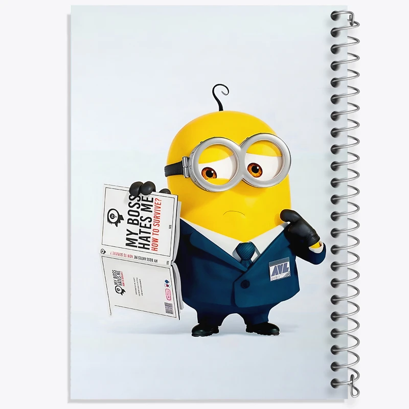 دفتر لیست خرید 50 برگ خندالو طرح مینیون ها (Minions) کد F5913