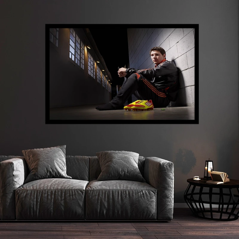 تابلو بکلیت طرح بازیکن فوتبال لیونل مسی مدل B-S4688