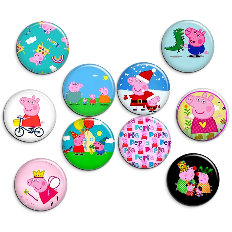 پیکسل پرمانه طرح پپاپیگ کد pmg.7795 مجموعه 10 عددی