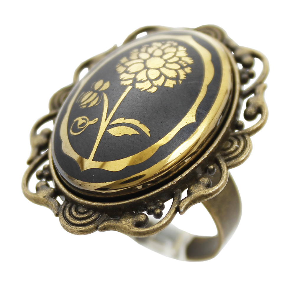 انگشتر زنانه مدل  حدید طرح نماد شهریور ماه کد 70310