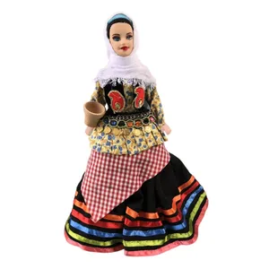 عروسک مدل مازندرانی کد 963 ارتفاع 30 سانتی متر