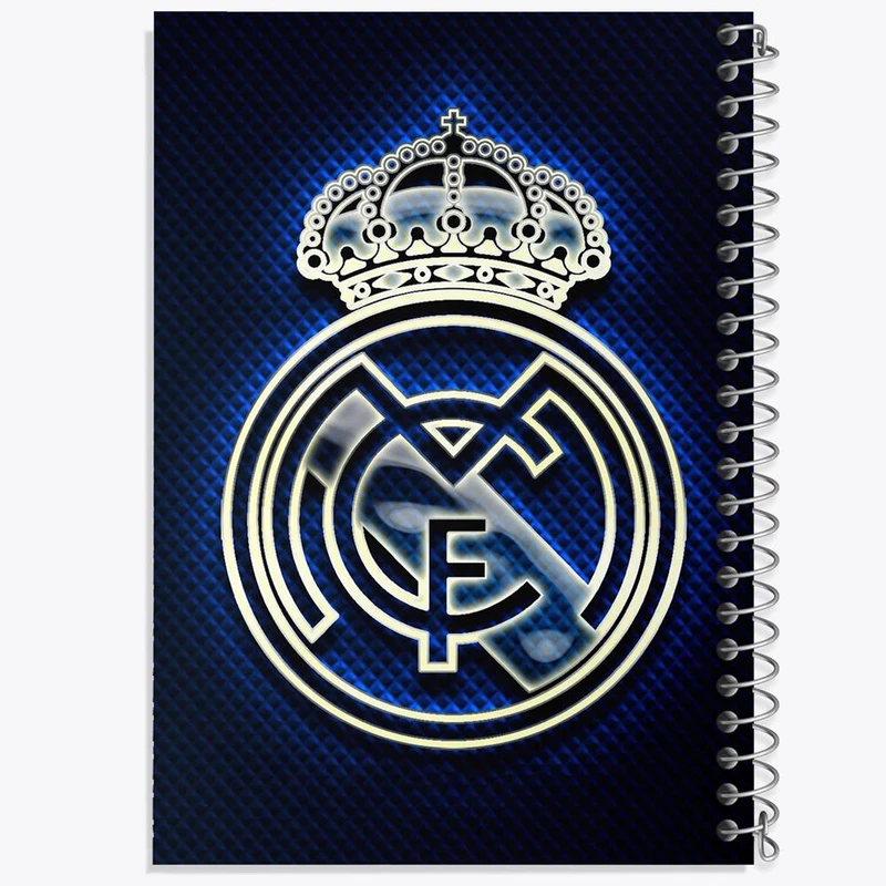 دفتر نت موسیقی 50 برگ خندالو مدل باشگاه رئال مادرید کد 26374