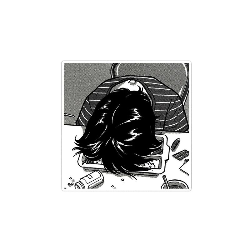  استیکر لپ تاپ ویندی طرح sad.anime مدل vindi818
