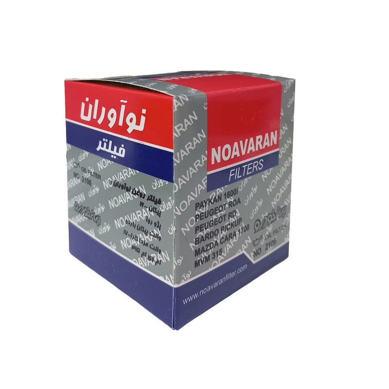 فیلتر روغن خودرو فیلتر نوآوران مدل NO2107 مناسب برای ام وی ام 315