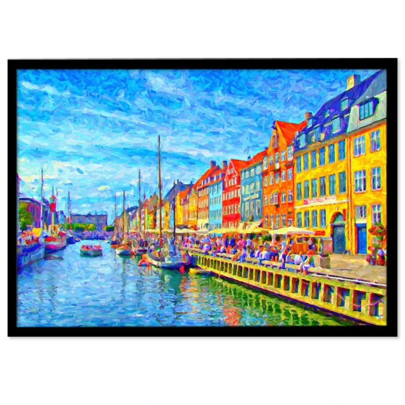 تابلو نوری بکلیت طرح رود ونیز مدل B-S1236