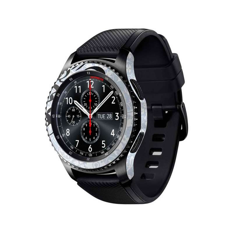 برچسب ماهوت طرح Nastaliq-4 مناسب برای ساعت هوشمند سامسونگ Galaxy Gear S3 Frontier