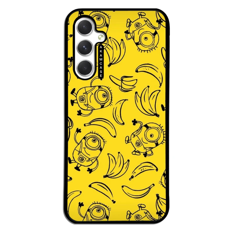 کاور آکام مدل AMC-WSGA54-MINIONS14 مناسب برای گوشی موبایل سامسونگ Galaxy A54