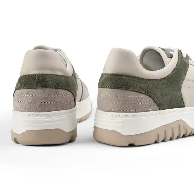 کفش روزمره مردانه کروم مدل چرم اسنیکرز 2422004