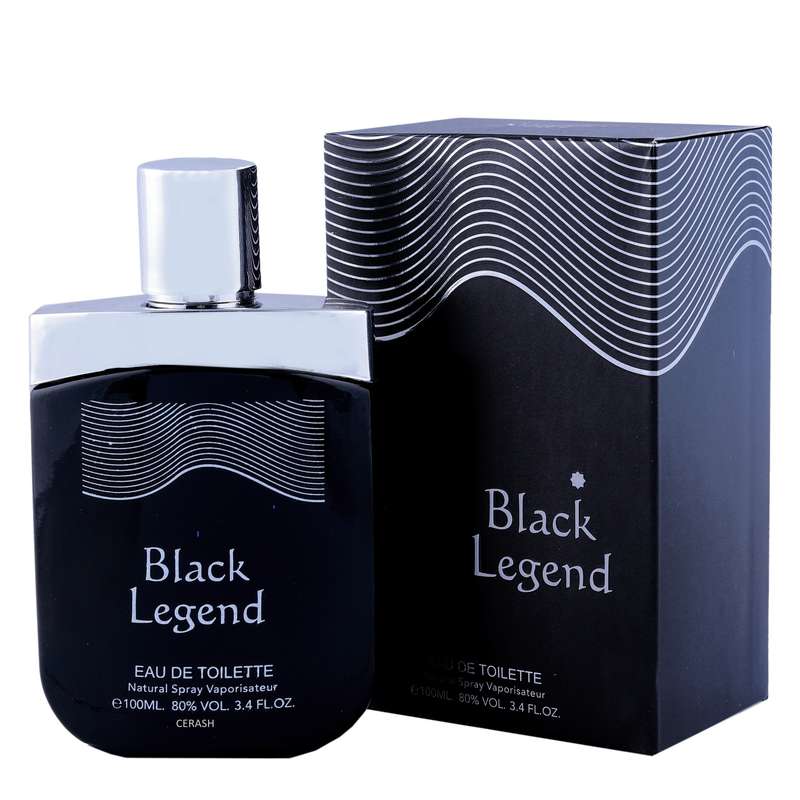 ادو پرفیوم مردانه کرش مدل Black legend حجم 100 میلی لیتر