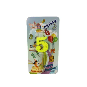 شمع طرح عدد 5