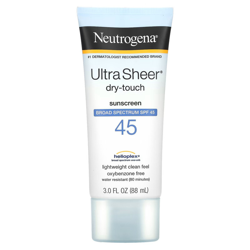 کرم ضد آفتاب نوتروژینا مدل Ultra Sheer 45 حجم 88 میلی لیتر