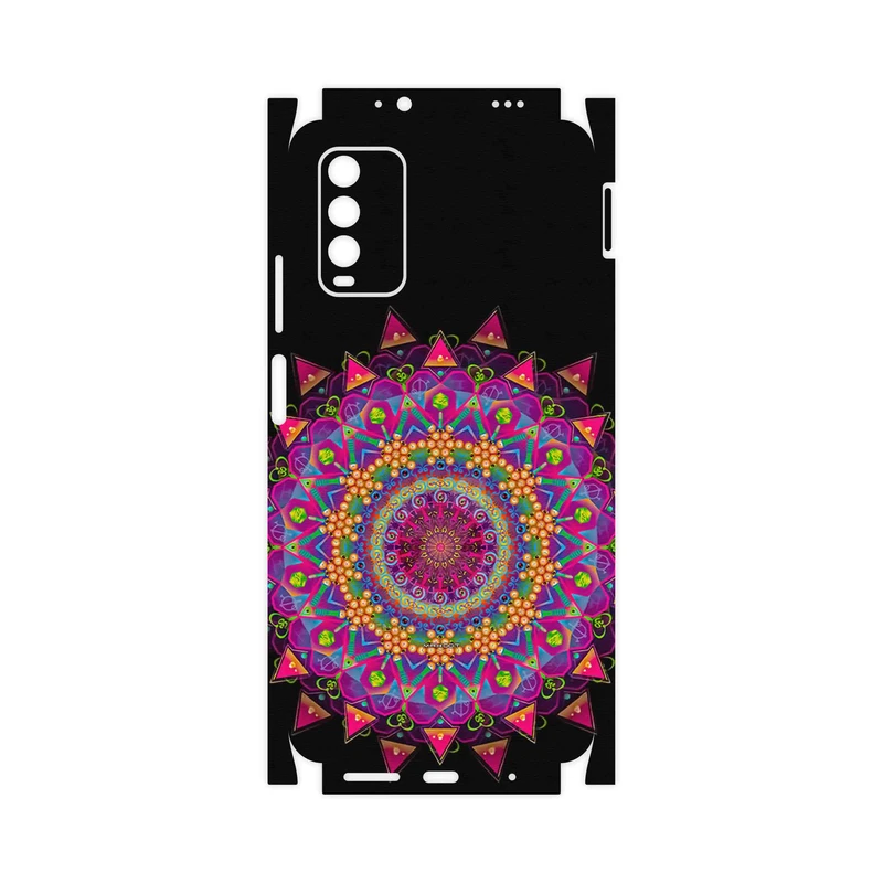 برچسب پوششی ماهوت مدل Mandala Design 5-FullSkin مناسب برای گوشی موبایل شیائومی Redmi Note 9 4G