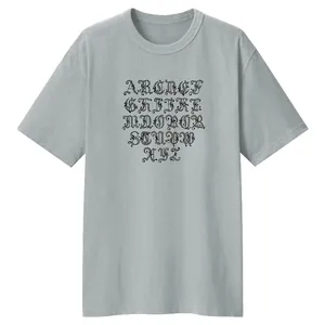 تی شرت لانگ زنانه مدل ABC کد LL173 رنگ طوسی