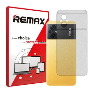 Remax brand shockproof matte back protector glass for Xiaomi Poco M5