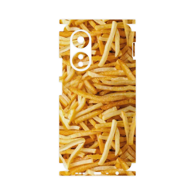 برچسب پوششی ماهوت مدل French fries-FullSkin مناسب برای گوشی موبایل اپو A58 4G