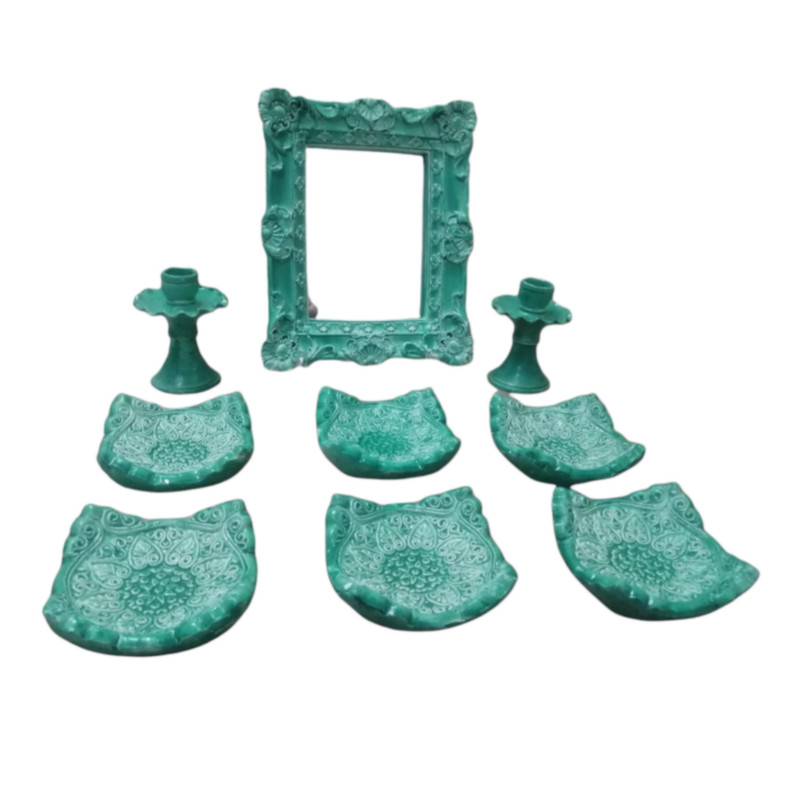 مجموعه ظروف هفت سین 9 پارچه مدل ha-01