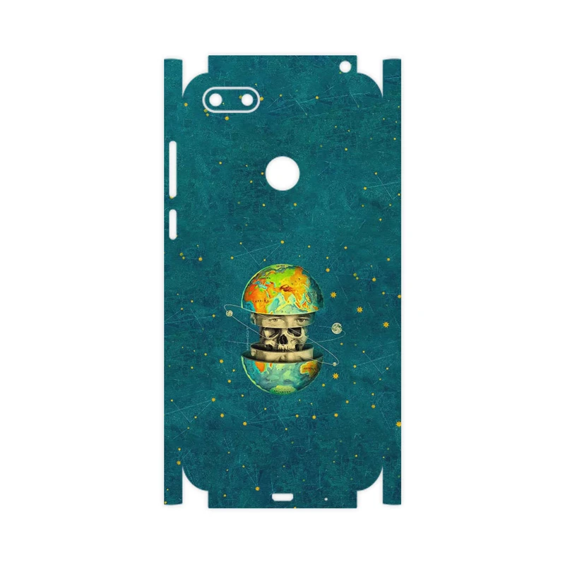 برچسب پوششی ماهوت مدل Collage of Earth Face-FullSkin مناسب برای گوشی موبایل موتورولا Moto E6 Play