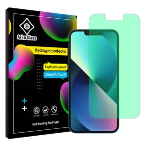 Arka Glass Tough model green light screen protector suitable for Apple iPhone 13 mobile phone