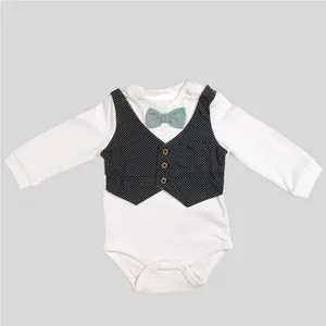 بادی آستین بلند نوزادی پپکو مدل PK-PEP-SO-01