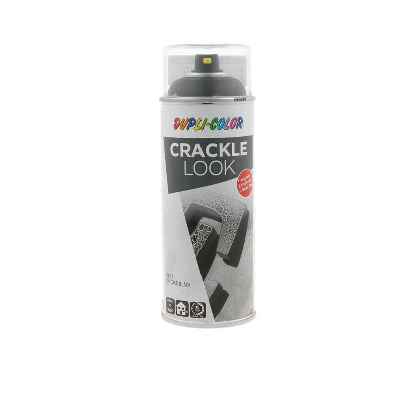 اسپري رنگ ترک مشکي دوپلي کالر مدل CRACKLE LOOK حجم 400 میلی لیتر