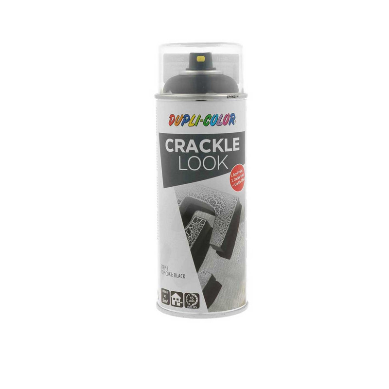 اسپري رنگ ترک مشکي دوپلي کالر مدل CRACKLE LOOK حجم 400 میلی لیتر