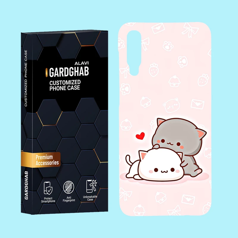 کاور گارد قاب علوی مدل عاشقانه مناسب برای گوشی موبایل سامسونگ Galaxy A50 / Galaxy A50s / Galaxy A30s