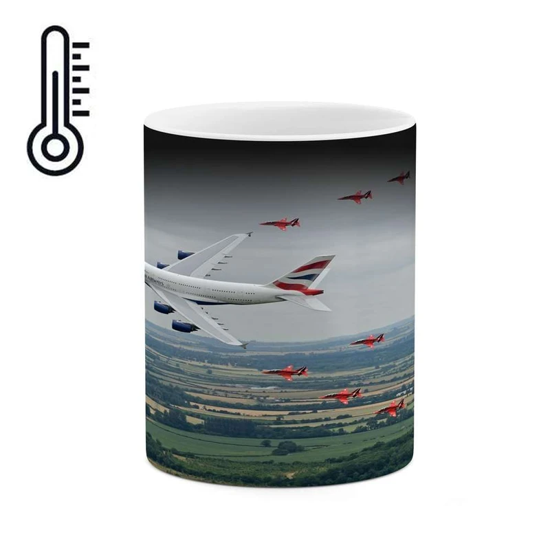 ماگ حرارتی کاکتی مدل هواپیما کد mgh16078