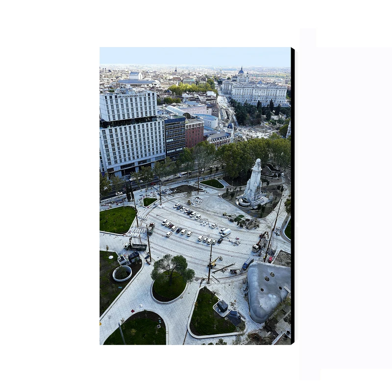 تابلو شاسی عرش طرح گردشگری اسپانیا مدل پلازا د اسپانا کد As6428