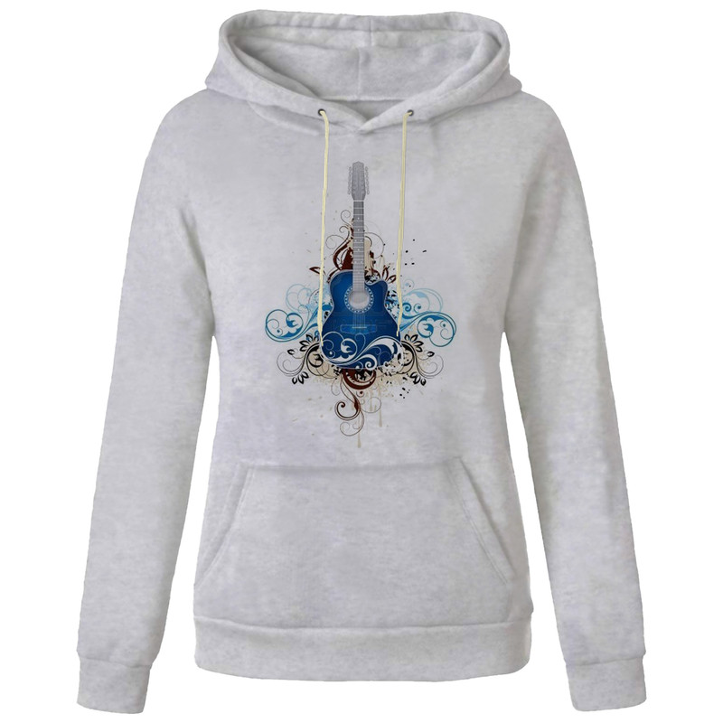 هودی زنانه مدل گیتار کد AA39