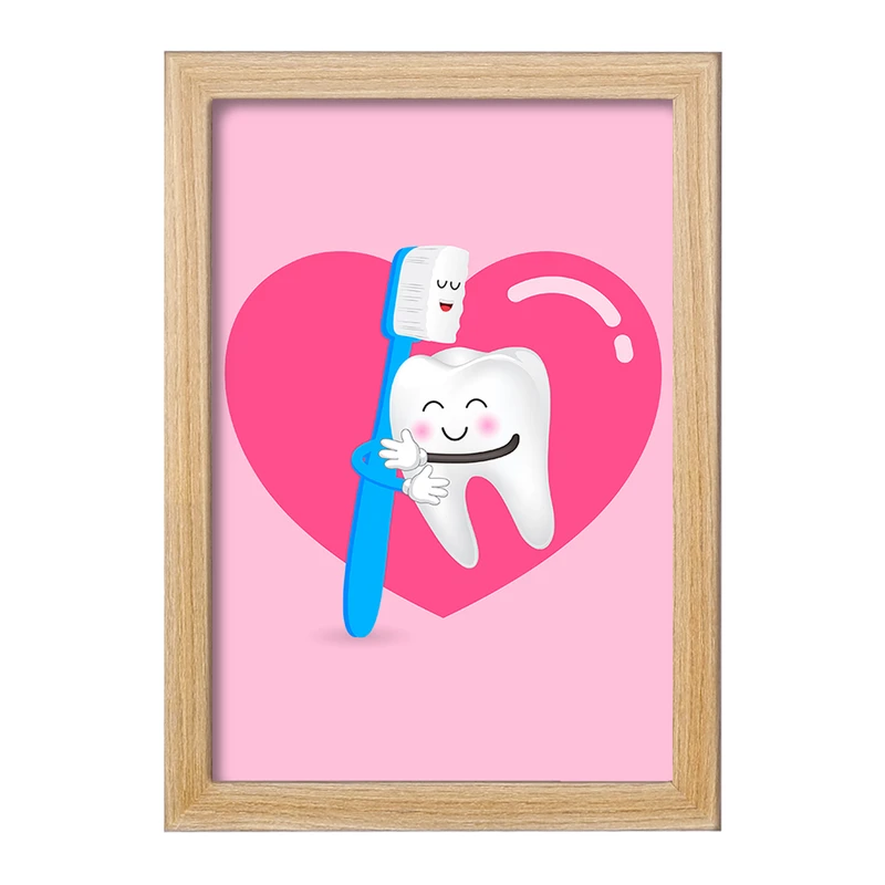 تابلو خندالو مدل دندان و دندان پزشکی کودکانه کد 36727