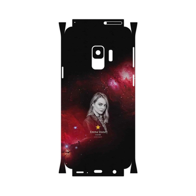 برچسب پوششی ماهوت مدل Emma Stone-FullSkin مناسب برای گوشی موبایل سامسونگ Galaxy S9