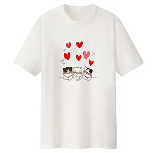 تی شرت لانگ آستین کوتاه زنانه مدل پیشی ها کد LL04 S