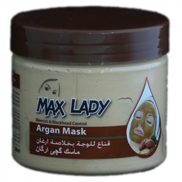 ماسک صورت مکس لیدی مدل Argan حجم 350 میلی لیتر